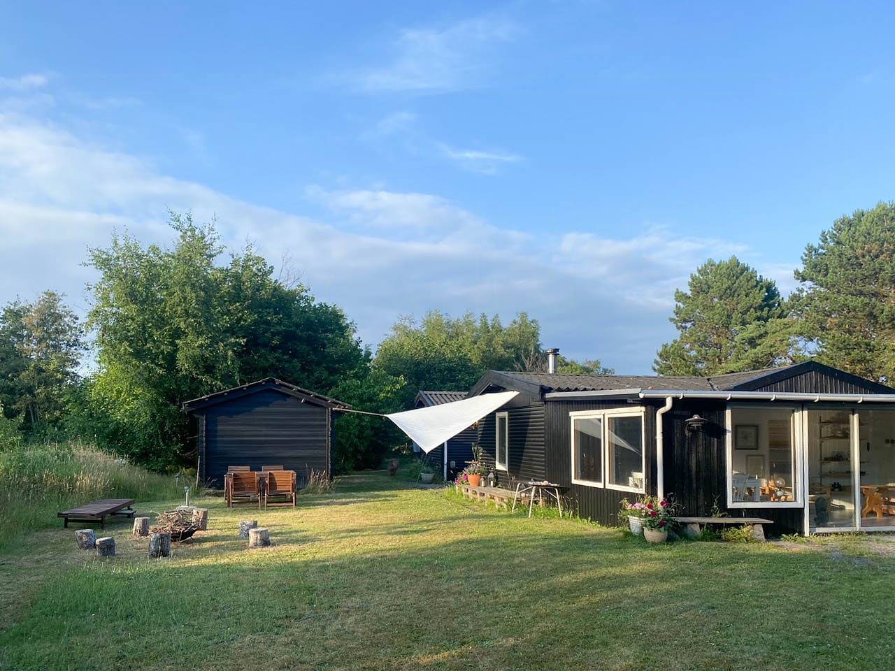 Retro holiday home close to the beach in Yderby Lyng, Sjællands Odde