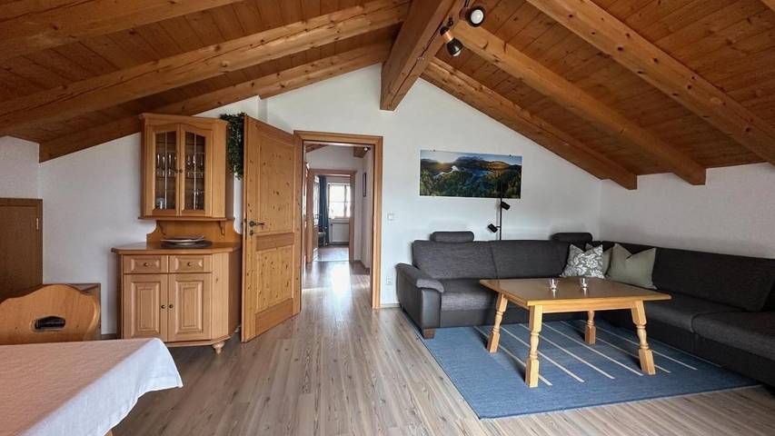 Ferienwohnung für 2 Personen, mit Sauna und Ausblick sowie Balkon in Wallgau - 2