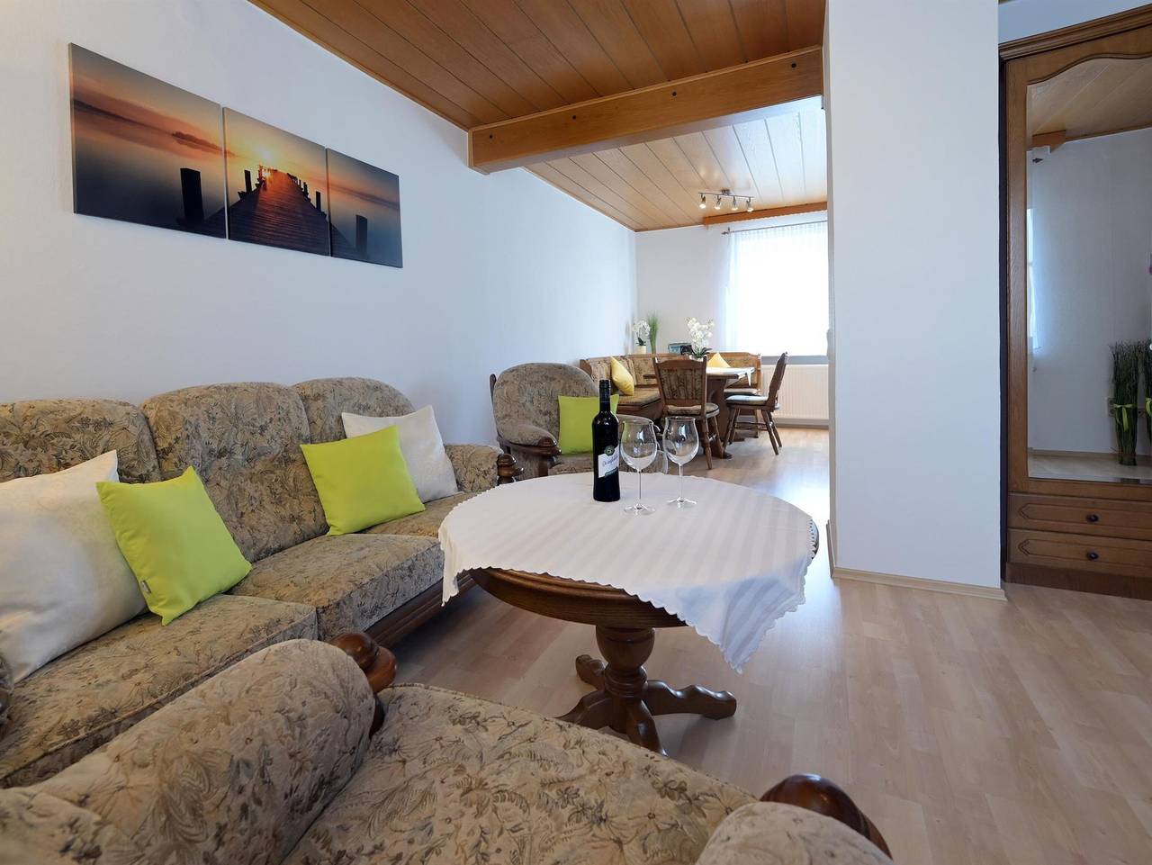 Ganze Ferienwohnung, Ferienwohnung Spyra - 3-Bettwohnung, 70 m², Nichtraucher in Dudenhofen, Rheinebene