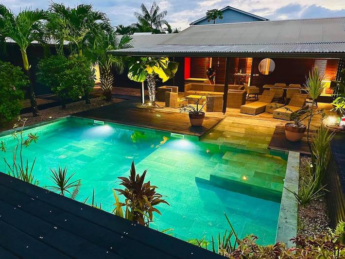 Maison de vacances pour 8 personnes, avec piscine et terrasse