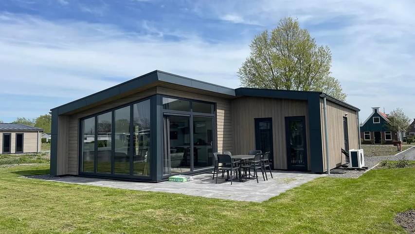 Ferienhaus für 7 Personen, mit Sauna und Garten, mit Haustier