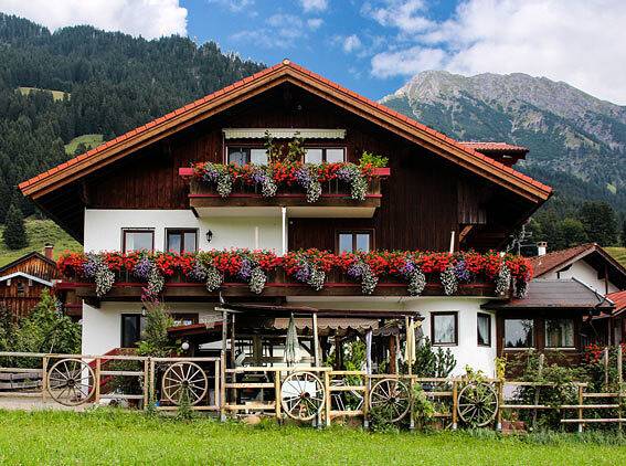 Pension voor 2 personen met balkon in Oberstdorf, Zwaben (Bayern)