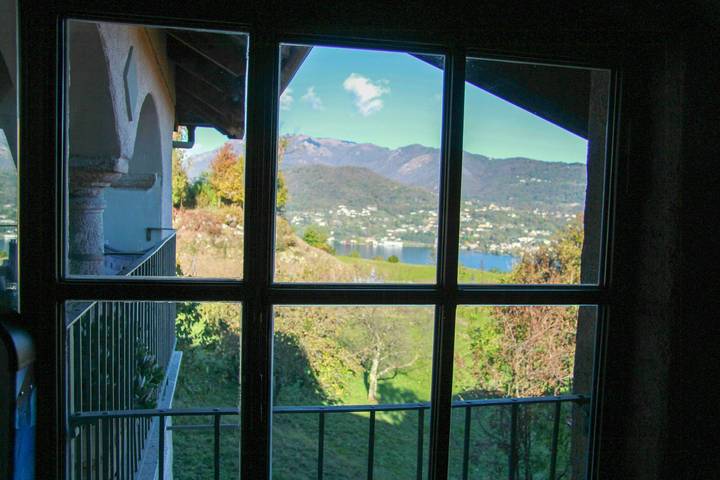 Villa 17. Jh. mit Berg- und Ortaseeblick in Monte San Giulio, Comune di Pella