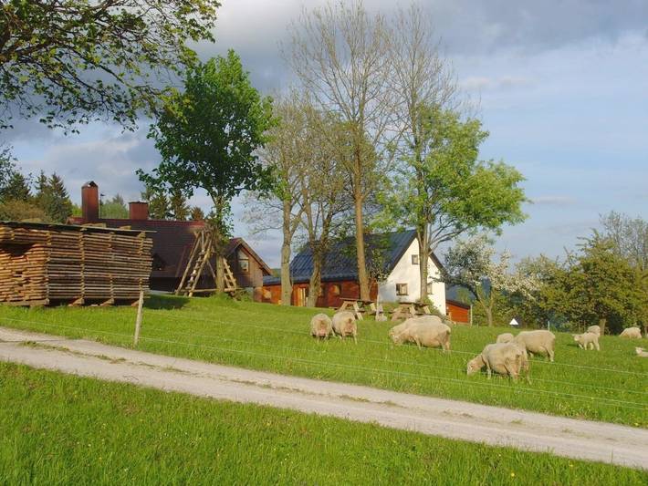 Wiejski domek dla 11 osób, z Taras i Ogród oraz Widok w Paseky nad Jizerou