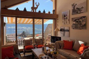 Gîte pour 6 personnes, avec terrasse à Les Grangettes