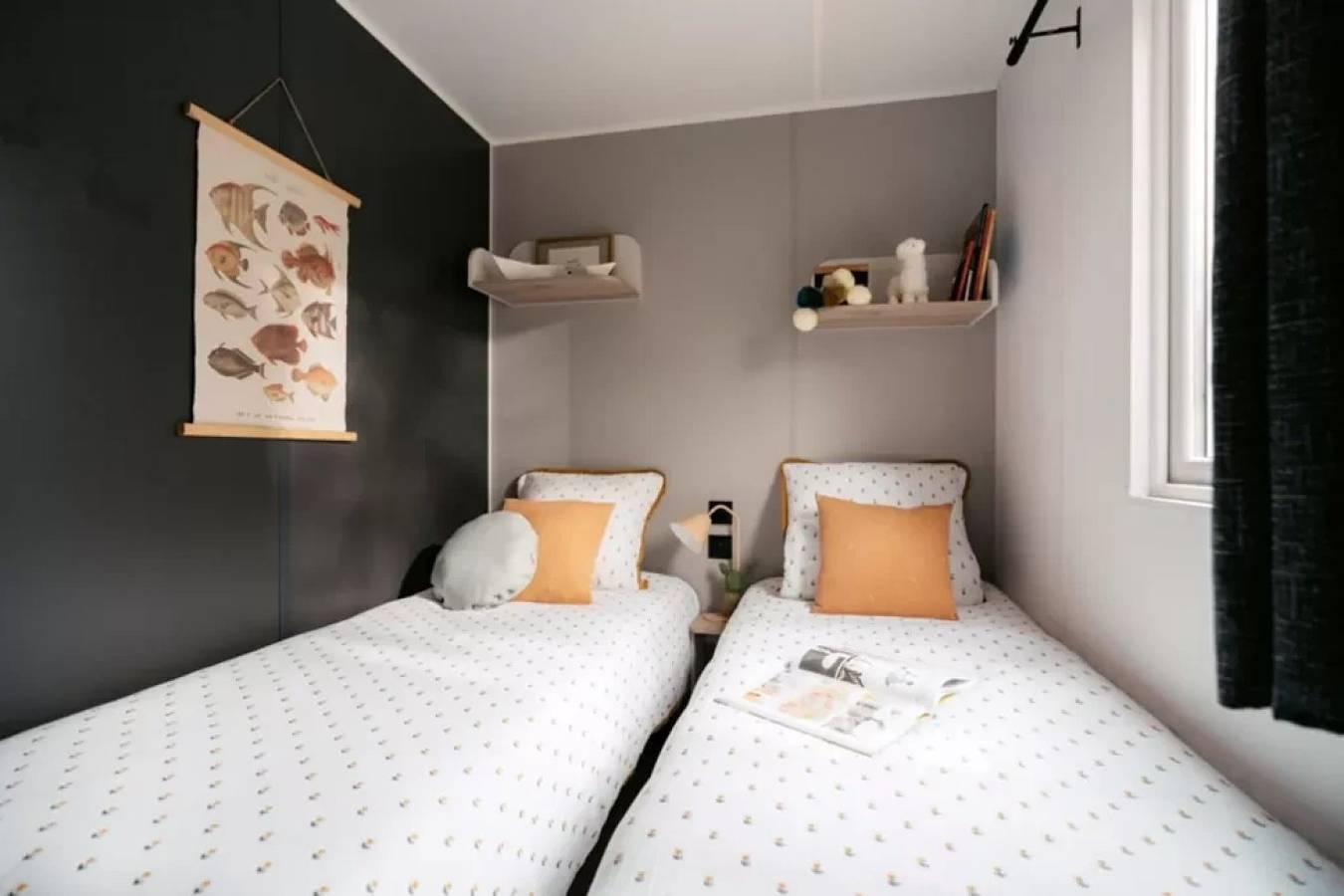 Zecamping 3 étoiles locatif Tv Lv clim 35m2 6 pers in Gex