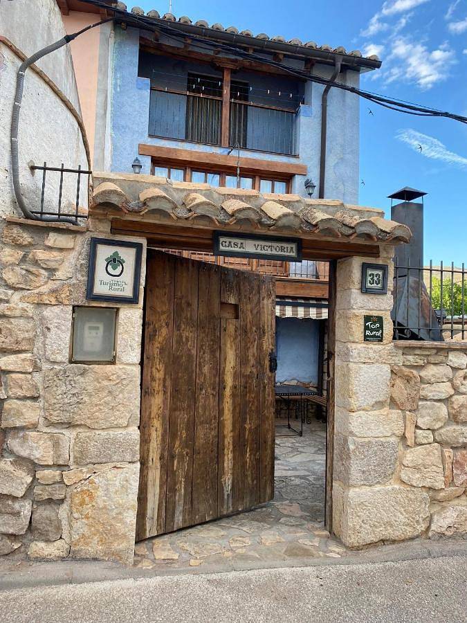 Casa rural para 10 personas, con Terraza en Miravete de la Sierra