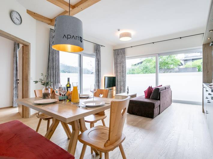Ferienwohnung für 6 Personen, mit Sauna und Terrasse in Haus