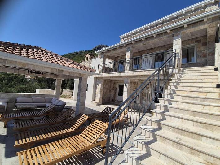 Villa pour 6 personnes, avec vue ainsi que jardin et piscine dans Mljet - 4