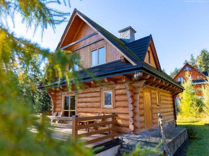 Dom dla 8 osób, z Taras i Sauna w Beskidy