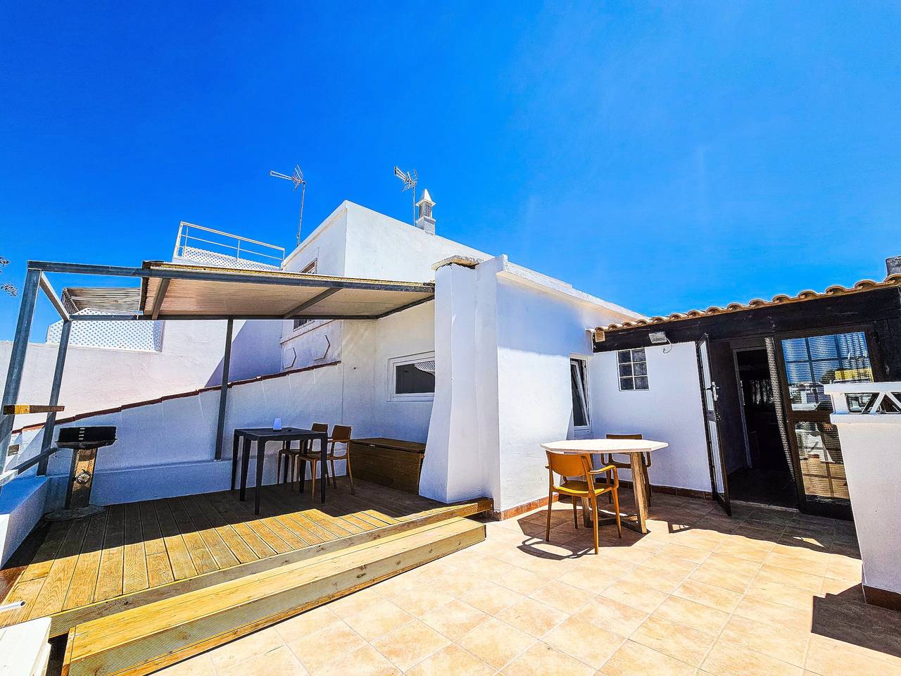 Ganze Wohnung, Ferienwohnung "Casa Na Vila T1" mit privater Terrasse und Wlan in Fuseta, Moncarapacho e Fuseta
