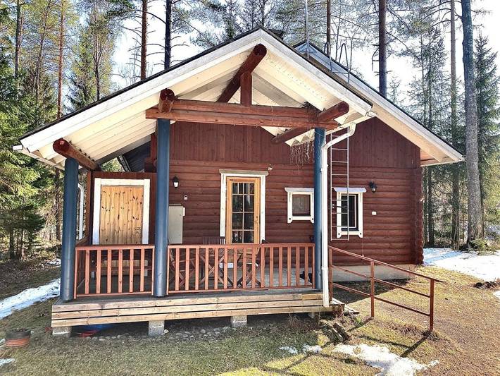 Ferienhaus für 11 Personen, mit Terrasse und Garten sowie Sauna und Ausblick in Koli