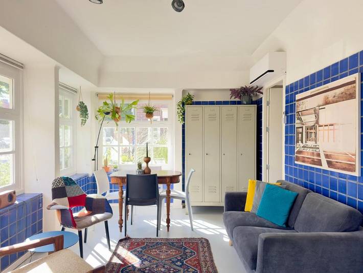 Vakantieappartement voor 4 personen, met tuin in Amsterdam-Noord