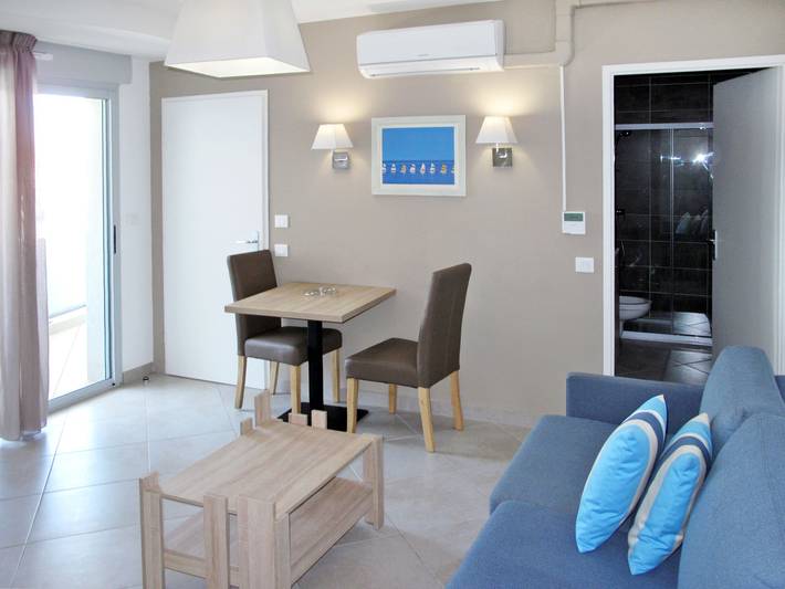 Ferienwohnung für 2 Personen, mit Sauna und Kinderpool sowie Terrasse, mit Haustier in Le Barcarès - 4