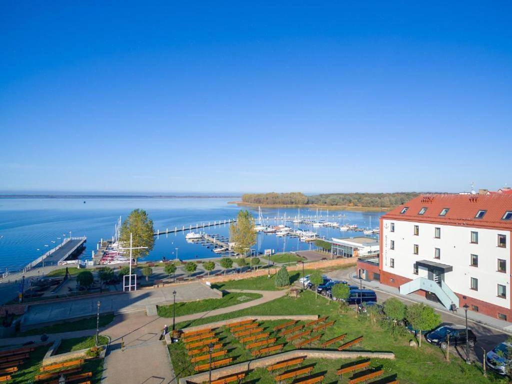 Marina Pallatium in Kamień Pomorski, Baltic Sea Pomerania