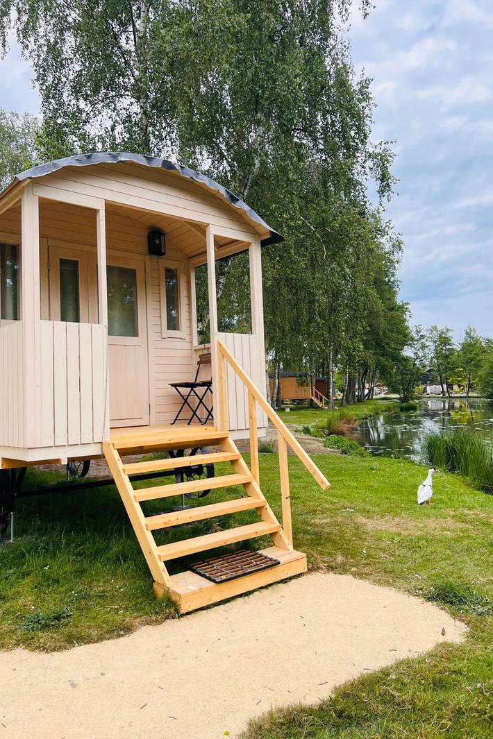 Ferienhaus für 2 Personen, mit Terrasse