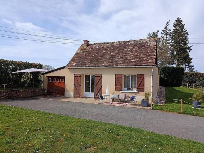 Appartement de vacances pour 4 personnes, avec Terrasse ainsi que Jardin et Vue