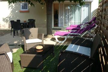 Gîte pour 5 personnes, avec jardin, animaux acceptés au Grau-d'Agde