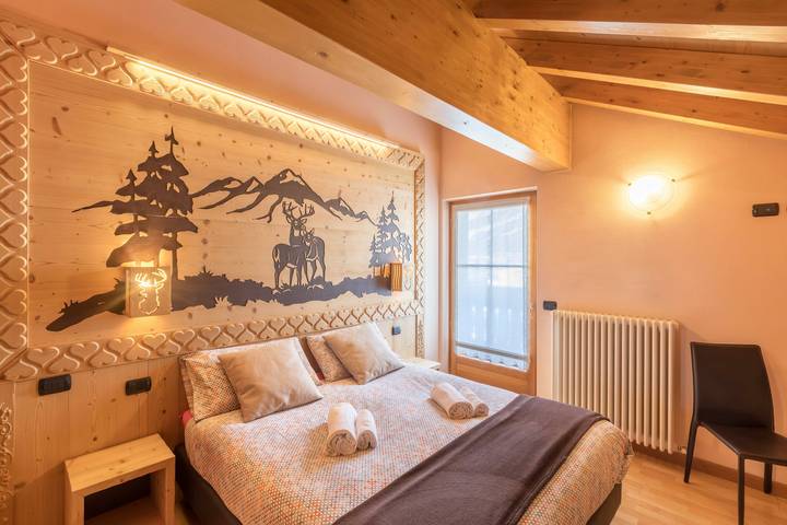 Apartament wakacyjny dla 4 osób, z Balkon i Ogród w Livigno