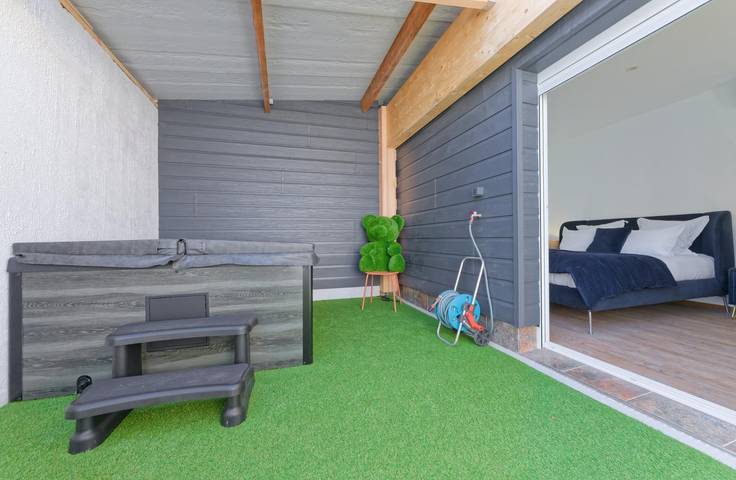 Gîte pour 2 personnes, avec jacuzzi et terrasse, animaux acceptés à Portbail - 4