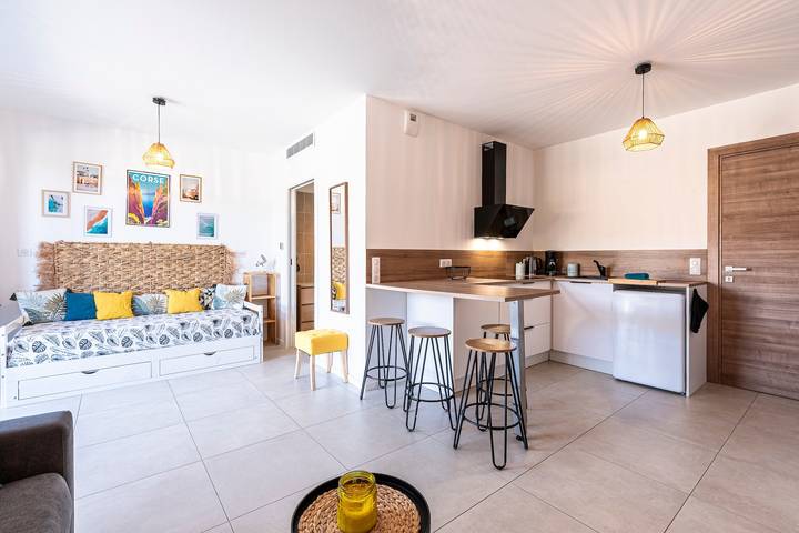 Gîte pour 4 personnes, avec terrasse, animaux acceptés à Albitreccia - 2