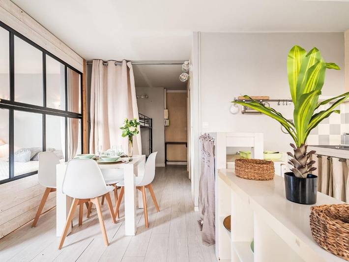 Appartement de vacances pour 4 personnes, avec balcon