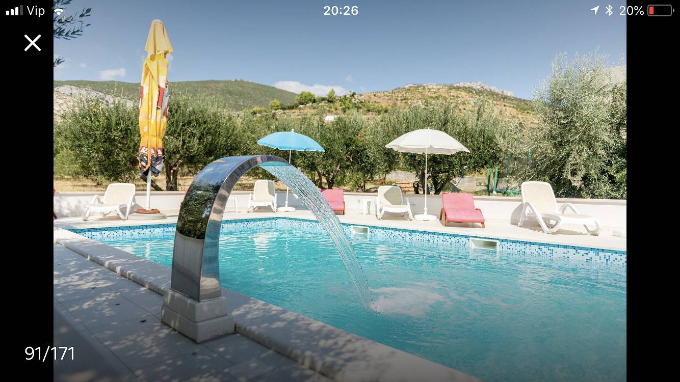 Villa Rimac in Kastel Stafilic mit Garten, Grill in Kastel Stafilic, Kaštela