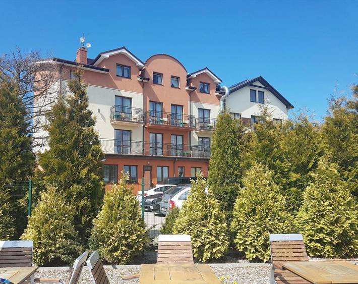 Bungalow für 3 Personen, mit Sauna und Balkon sowie Whirlpool in Mielno - 4