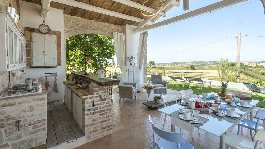 Villa für 5 Personen, mit Garten in Marche - 2