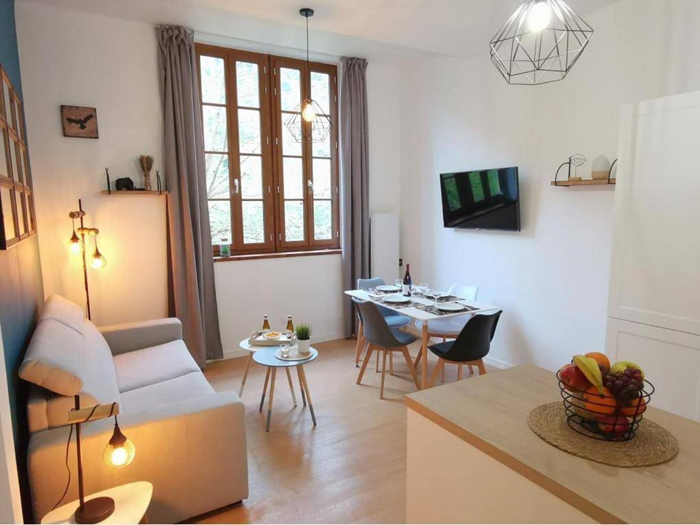 Appartement entier, One-Bedroom Apartment in Aulus-les-Bains, Parc naturel régional des Pyrénées ariégeoises