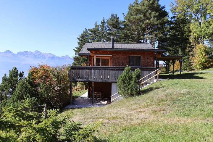 Ferienhaus für 4 Personen, mit Ausblick und Garten in Liechtenstein