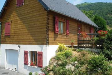 Maison de campagne pour 6 personnes, avec terrasse et jardin à Ayros-Arbouix