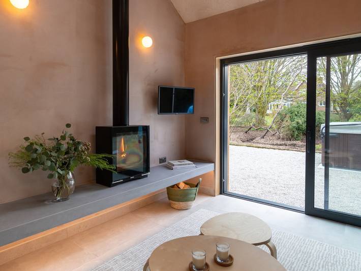 Casa rural para 4 personas con jardín in Stowting, Kent