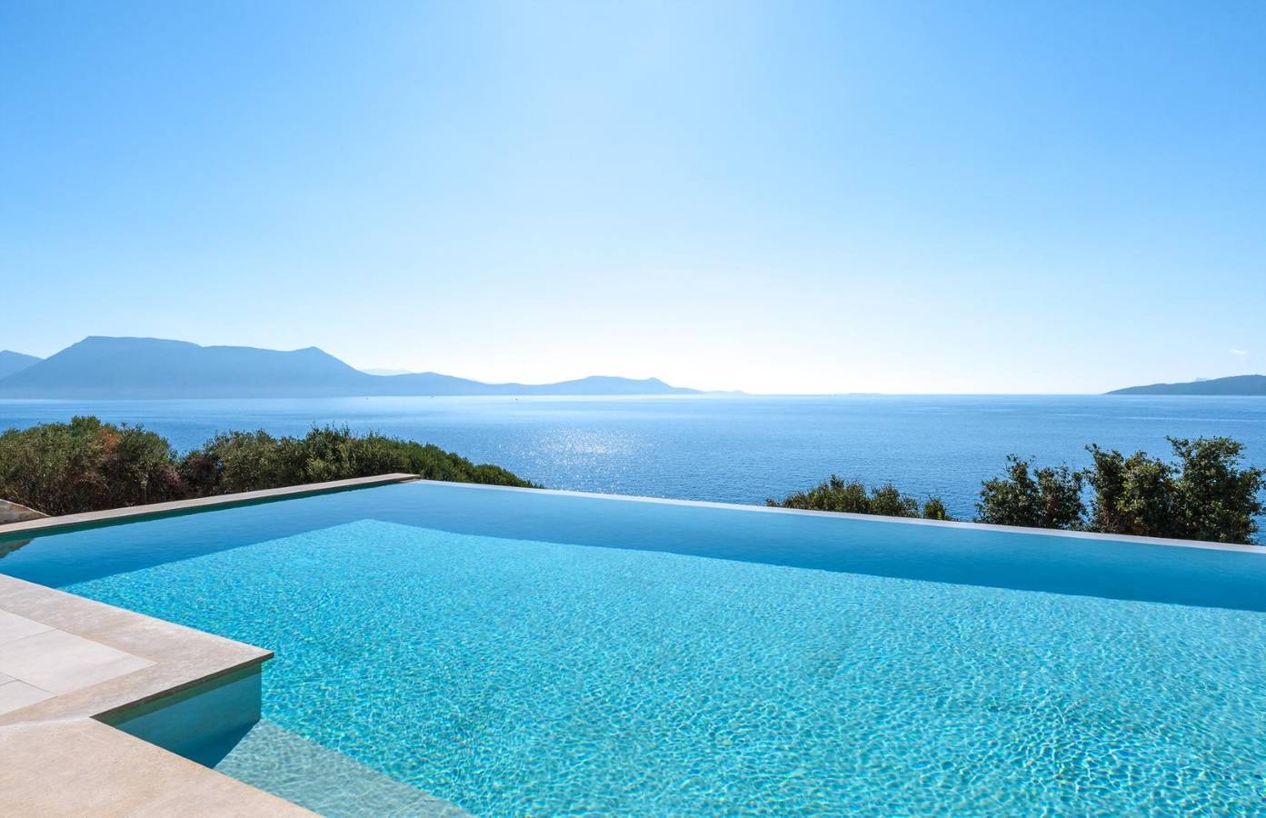 Elegant Waterfront Villa with Uninterrupted Ionian Views and Direct Sea Access in Katomeri, Meganisi