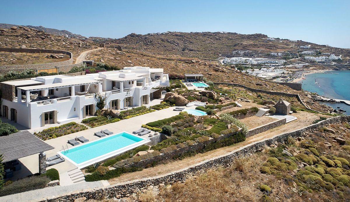 Vacation Rental for 32 Guests in Mykonos, Cyclades