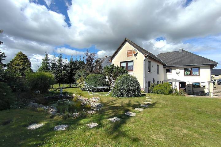 Ferienwohnung für 3 Personen, mit Garten und Terrasse, mit Haustier