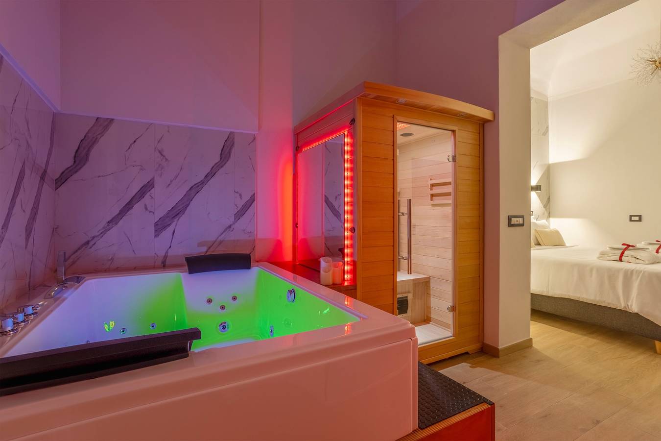 Ganze Wohnung, Ferienwohnung 'Piccolo Incanto Spa Palermo' mit Wi-Fi und Klimaanlage in Palermo, Palermo Provinz