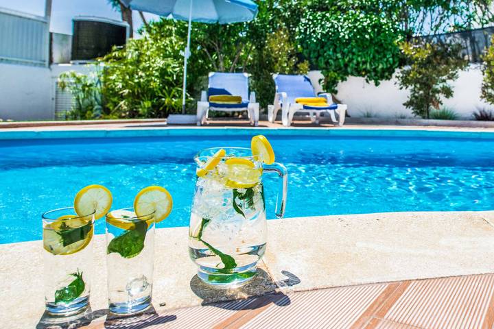 Villa für 6 Personen, mit Pool und Terrasse sowie Garten an der Algarve - 3