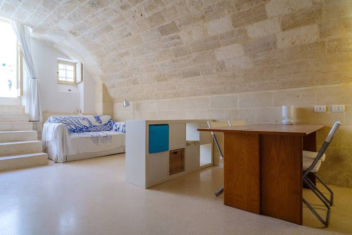 Vakantiehuis Casa Maruggio dichtbij zee met A/C in Maruggio, Golf van Tarente