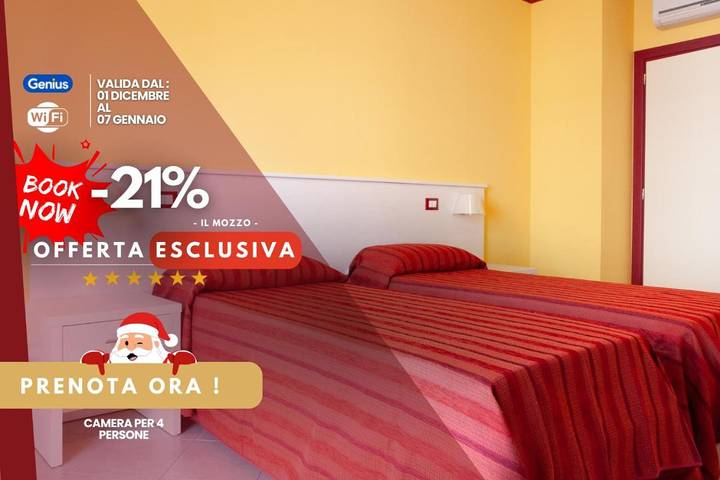 Appartamento per 4 persone, con panorama e balcone in Amantea