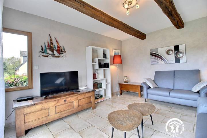 Gîte pour 6 personnes, avec sauna ainsi que jardin et terrasse à Locoal-Mendon - 4