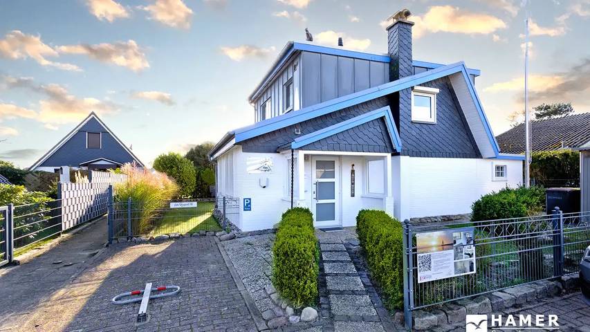 Ferienhaus für 5 Personen, mit Garten