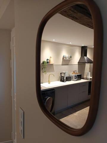 Gîte pour 3 personnes, avec terrasse ainsi que vue et jardin, animaux acceptés à Favières