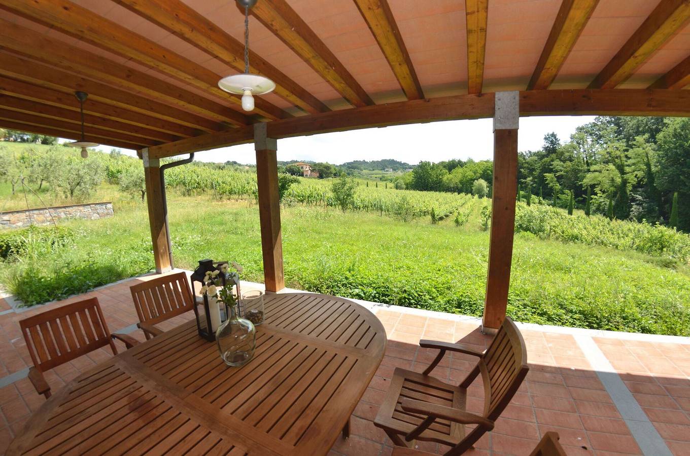 Villa pour 5 personnes avec terrasse in Montecarlo (Toscane), Province de Lucca