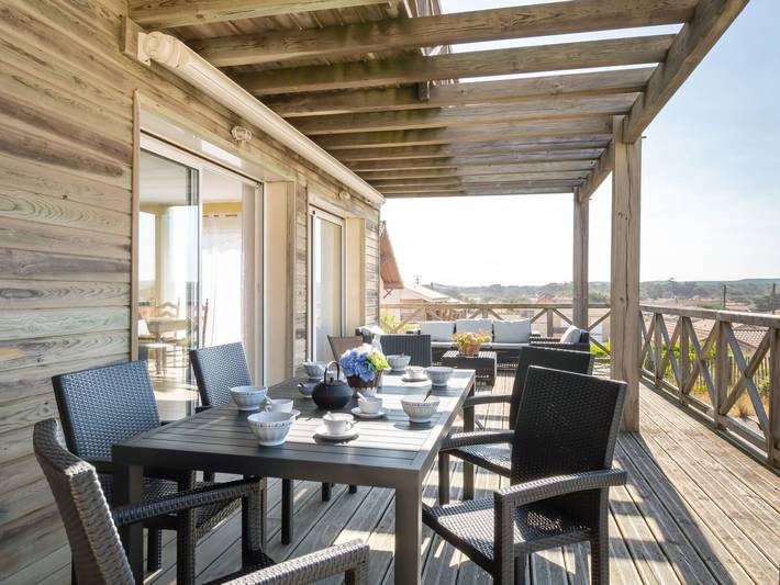 Maison de vacances pour 6 personnes, avec balcon
