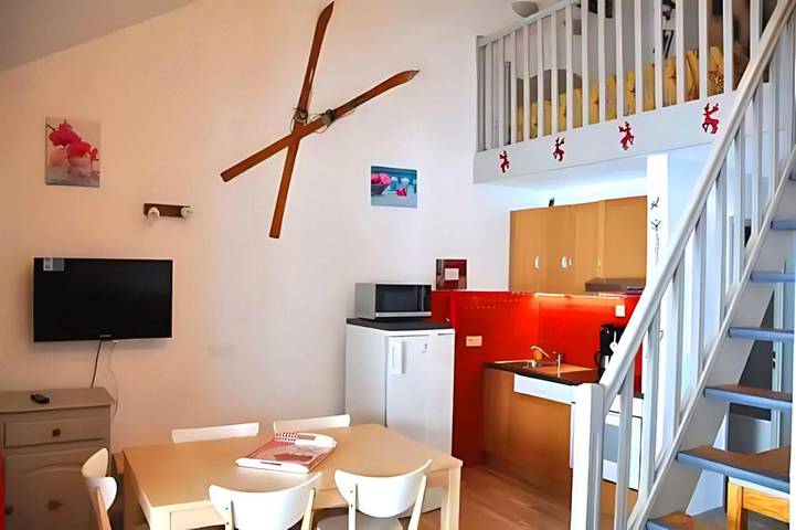 Gîte pour 8 personnes, avec Balcon et Terrasse dans Station De Valmeinier