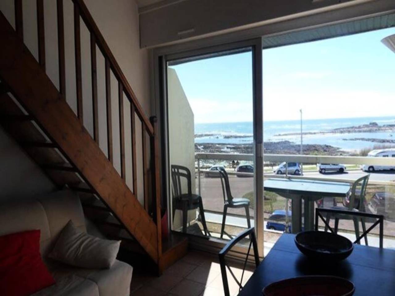 Appartement entier, Appartement à Fort-Bloqué avec vue sur mer in Le Fort-Bloqué, Ploemeur