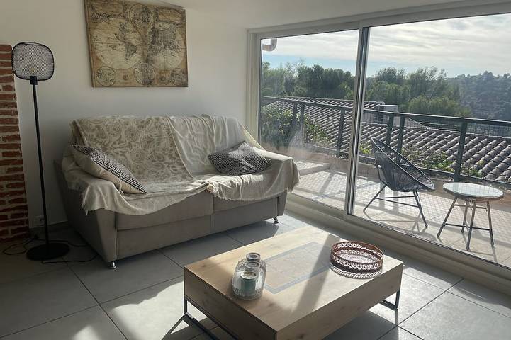 Location de vacances pour 4 personnes, avec jardin, animaux acceptés à Aspremont - 2