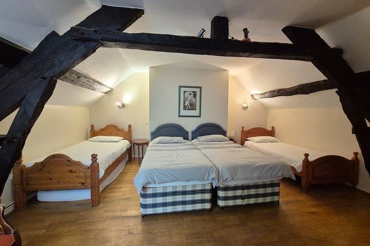 Maison de vacances pour 16 personnes, avec jardin ainsi que jacuzzi et sauna dans Mayenne - 4