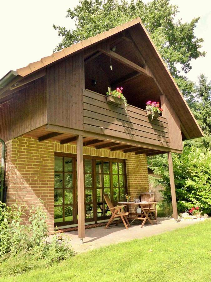 Ferienwohnung für 2 Personen, mit Terrasse und Garten sowie Ausblick und Seeblick in Klingberg